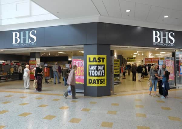 BHS Stores last day in Eastbourne (Photo by Jon Rigby) SUS-160408-084656008