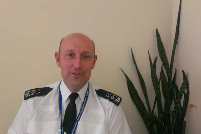 Peter Allan, the hate crime sergeant and trans* equality advocate for Sussex Police