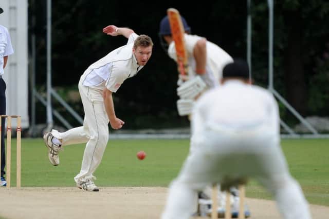 Cricket: Sussex League Premier Division: East Grinstead (batting) v Roffey. Leigh Harrison  . Pic Steve Robards  SR1623309 SUS-160108-122052001