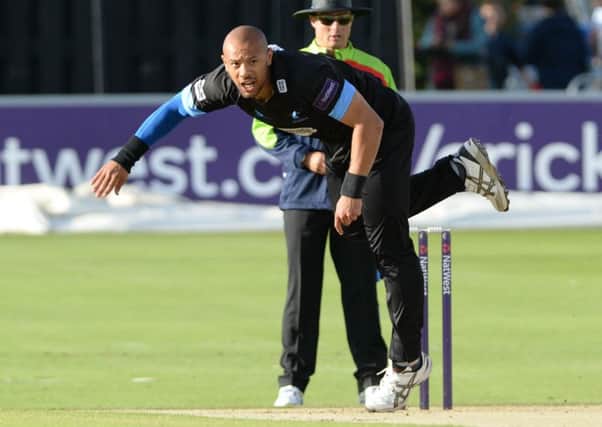 Sussex paceman Tymal Mills was part of the Lashings team