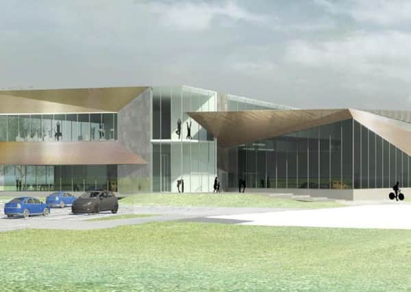 Computer generated image of what the new Littlehampton leisure centre might look like