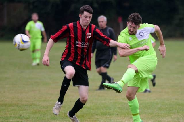 Ben Bacon. Action from Farleigh Rovers v Hassocks. Picture by Phil Westlake