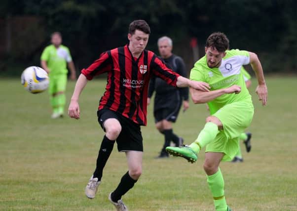 Ben Bacon. Action from Farleigh Rovers v Hassocks. Picture by Phil Westlake