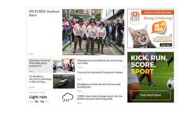 Our new-look Hastings Observer site