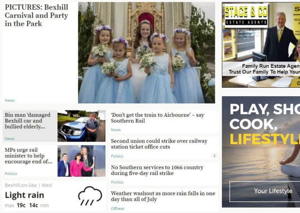 Our new-look Bexhill Observer website