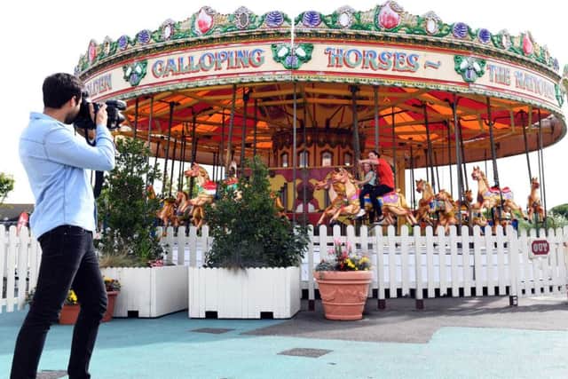 Introdcing the Wills and Kate effect to families on holiday. Picture: Butlin's