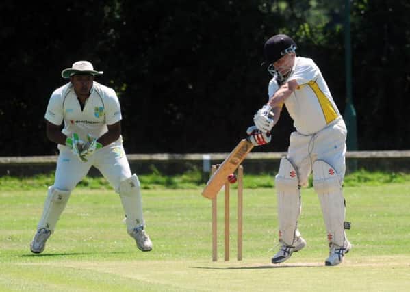 Arthur Bradbury batting for Aldwick seconds against Chichester thirds / Picture by Kate Shemilt
