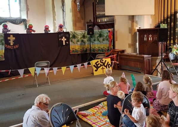 St Bart's Church in Horley holds a fun day with the parish PuppetKru group - submitted