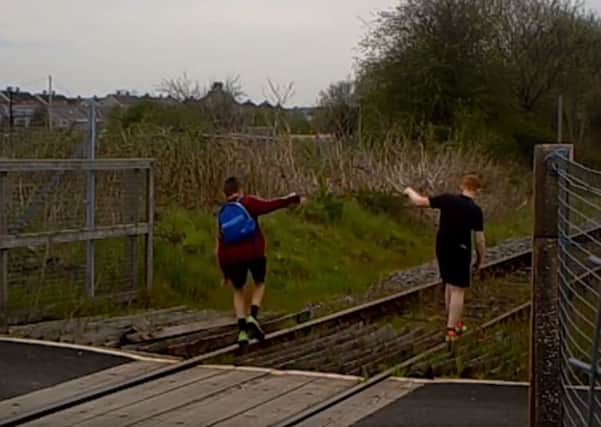 British Transport Police has launched a campaign warning youngsters to keep off the tracks.