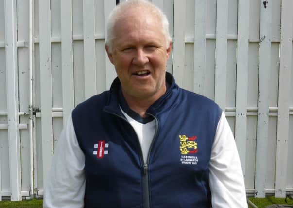 Hastings Priory Cricket Club coach Ian Gillespie
