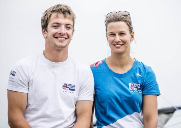 Ben Saxton and Nicola Groves / Picture by Jesus Renedo/Sailing Energy