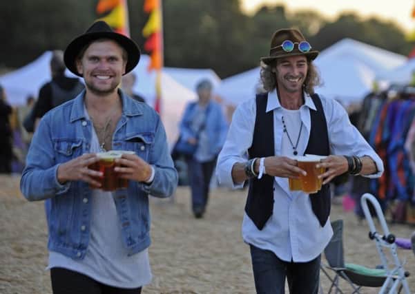 Festival-goers soak up the fun at Wickham / Picture by Ian Hargreaves