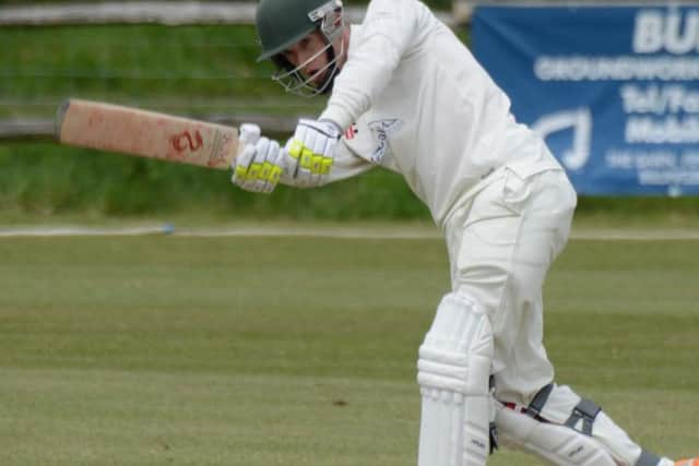 Callum Guest came within six of a century in Bexhill's victory away to Worthing. Picture courtesy Andy Hodder