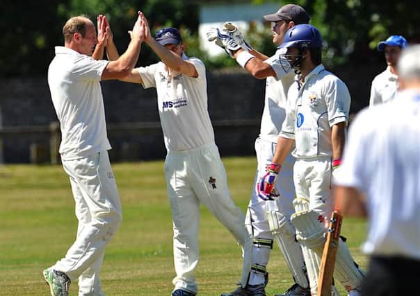 Broadwater celebrate a wicket this season