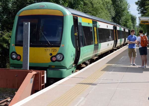 No trains are running from Uckfield station this week