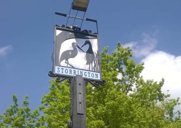 Storrington village sign