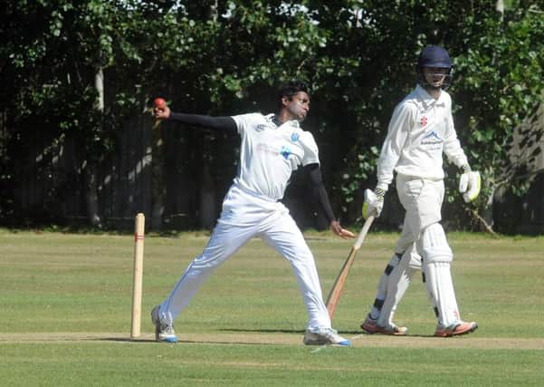Eranga Dissangge starred with both bat and ball for Pagham on Saturday. Picture: Kate Shemilt ks16000835