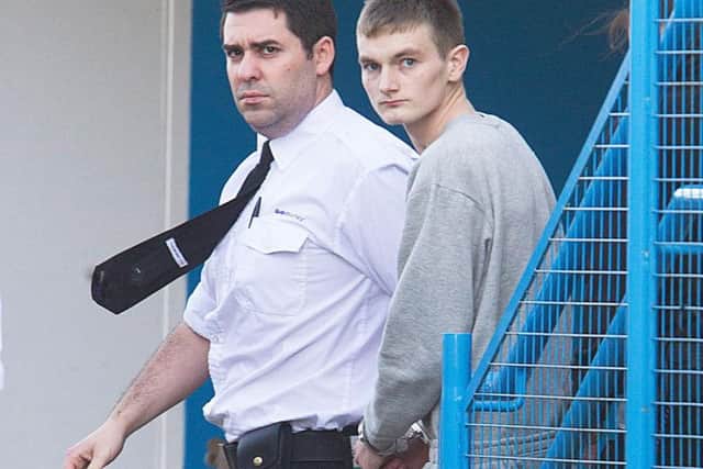 Samuel Morgan, 19, pictured at an earlier hearing, denies murder. Picture by Eddie Mitchell