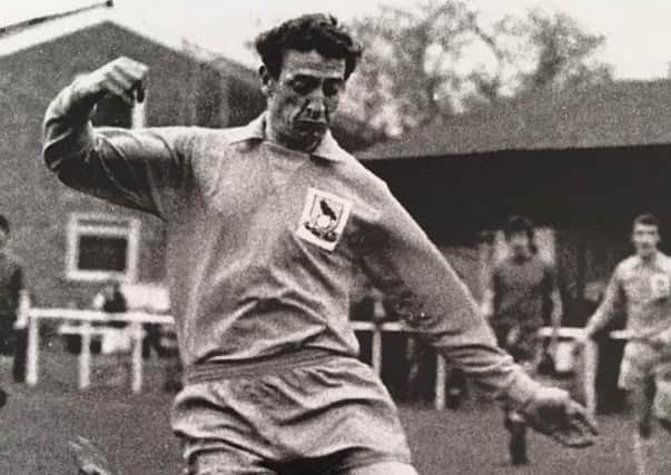 Mick 'Curly' Gosden in his playing days for Hailsham