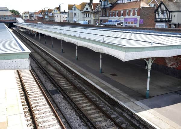 Bexhill Railway Station was empty this week with no trains running during the strike