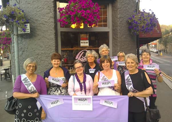 The Hastings and Rother WASPI group SUS-160818-090443001
