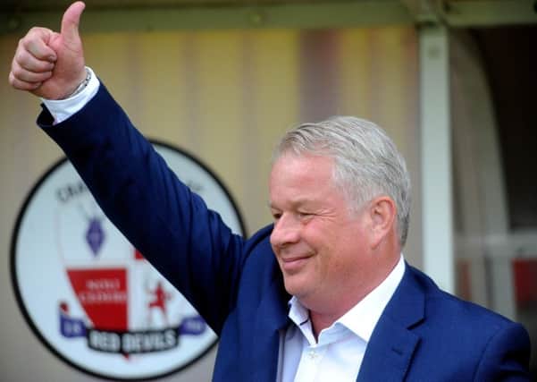 Crawley Town FC Manager Dermot Drummy. 07-05-16. Pic Steve Robards  SR1613181 SUS-160705-170510001