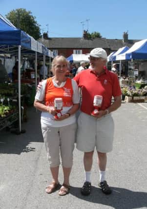 Steyning residents raising funds in the street