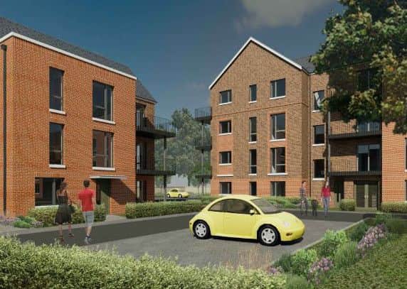 Winterton Court visual images (photo from HDC's planning portal). SUS-161208-122912001
