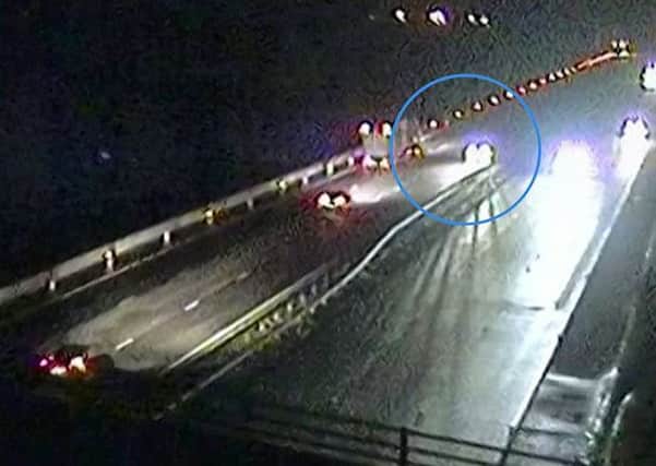 Motorist drive the wrong way down the M23
