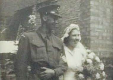 Lena and Nora Boxall from Crawley are celebrating their 75th wedding anniversary - picture submitted