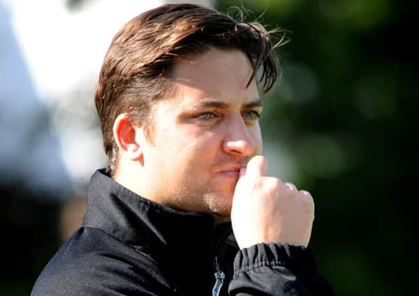 Horsham FC manager Dominic Di Paola. 19.09.2015. Pic Steve Robards SR1522351 SUS-150921-091646001