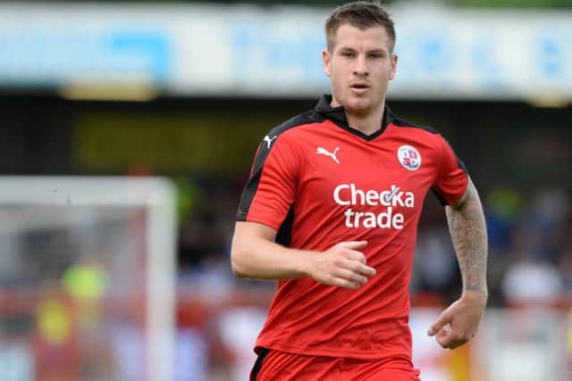 James Collins. Crawley Town FC. Picture by Phil Westlake SUS-160718-113923001