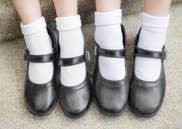 Sensible shoes - but Tesco is under fire for selling what is seen as less suitable footwear