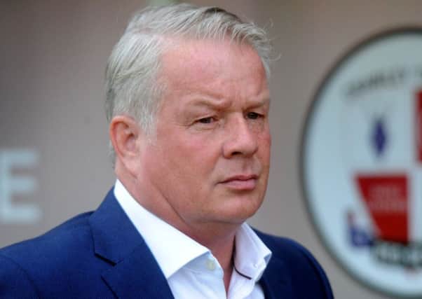 Crawley Town FC Manager Dermot Drummy. 07-05-16. Pic Steve Robards  SR1613189 SUS-160705-170534001