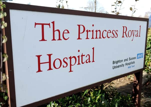 Princess Royal Hospital , Haywards Heath. Pic Steve Robards  SR1606946 SUS-160229-175149001