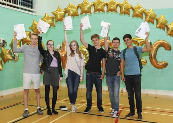 Students at BHASVIC celebrated their A-level results