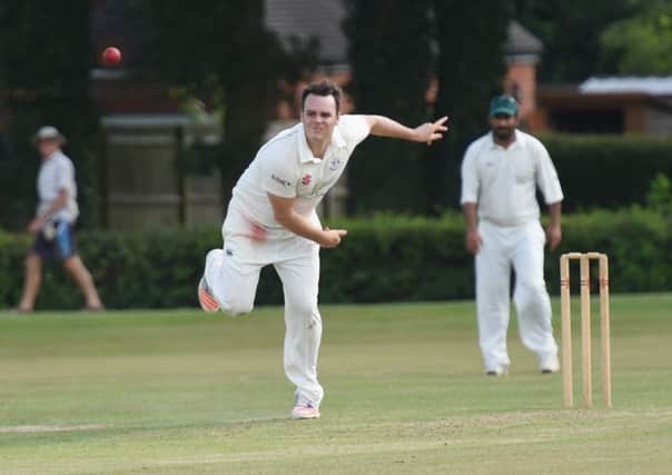 Cricket. Sussex  League Division 4

Slinfold V Glynde
Action from the match
Bowling for Slinfold is Guy Thorne
Picture: Liz Pearce
06/08/2016

LP1600391 SUS-160708-000634008