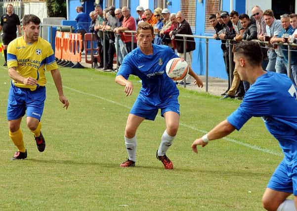 Selsey on the attack against Langney / Picture by Kate Shemilt