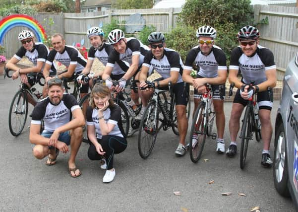 Team Quest Adventure Riding for Disability. The Team. Picture: Derek Martin