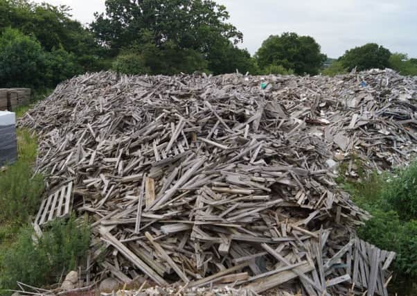 McCabe stockpiled more than 1,200 tonnes of wood SUS-160823-161012001