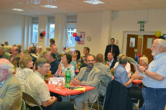 Guests at the Bognor twinning reception