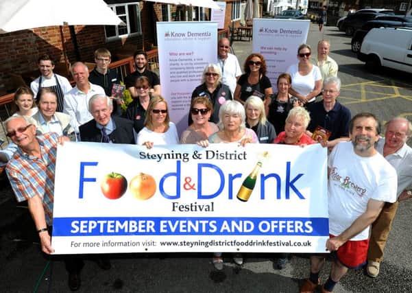 The launch of the fourth annual Steyning and District Food and Drink Festival. Picture: Steve Robards SR1623906
