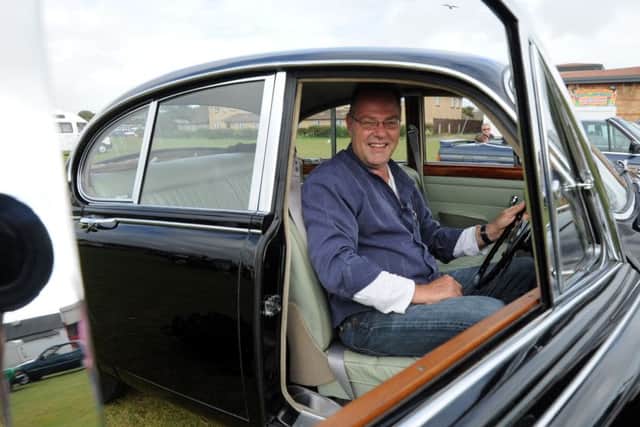 Grant Ford with his 1965 Mark 2 Jaguar