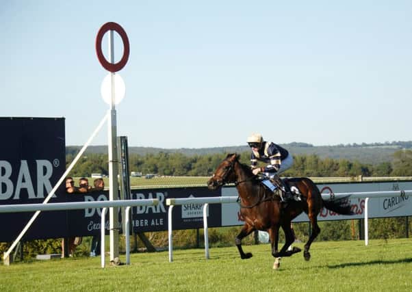 Khalidi wins the Chichester Observer Maiden Stakes / Picture by Clive Bennett