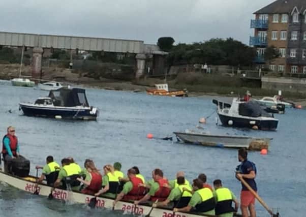 The Dragon Boat Race is the highlight of Shoreham RiverFest. Picture: Marie Dance