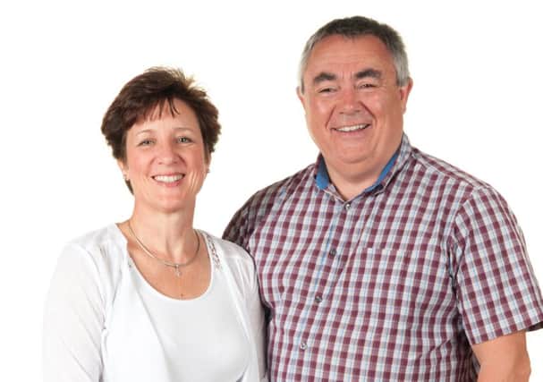 Kings Church Horsham pastor Andy Robinson with his wife Hazel - picture submitted