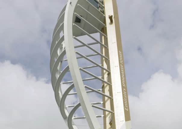Spinnaker Tower offers stunning views over Portsmouth Harbour