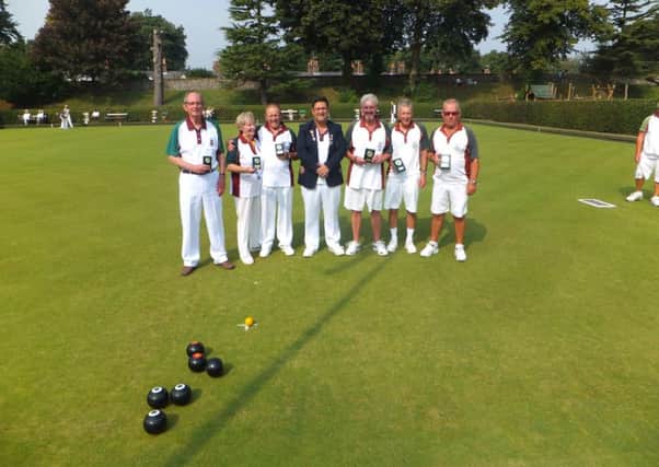 The roll-up finalists at Chichester Bowling Club / Picture by Les Stewart