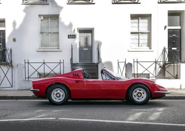 The 1973 Ferrari Dino GTS owned by Led Zepplin manager Peter Grant is expected to sell for up to Â£400,000 at Fontwell House