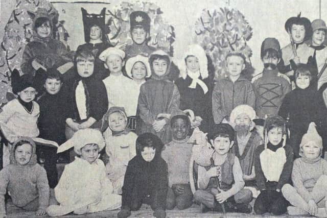 The children of Forest Grange School in 1976